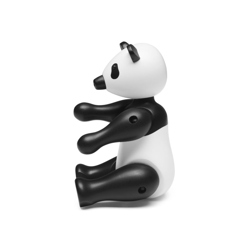 Pandabear Figurine, 9.8" H x 6.3" W x 3.7" D