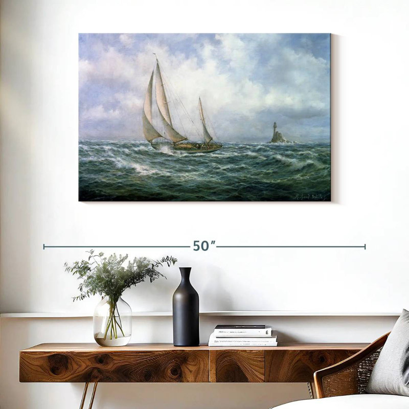 Mehar Fastnet Abeam, 26" H x 39" W