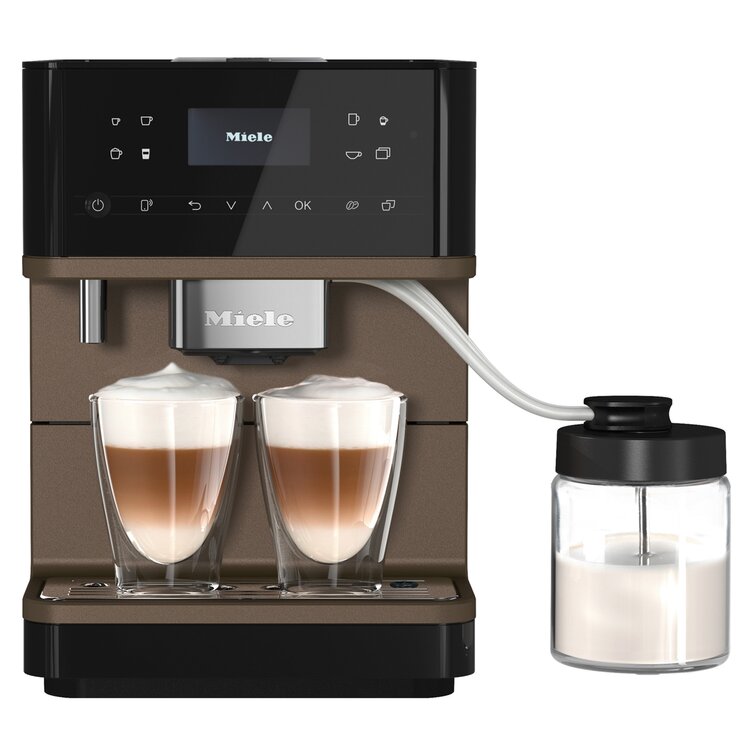 Miele CM6160 Milk Perfection Fully Automatic Coffee Maker & Espresso Machine