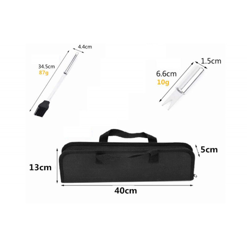 Stainless Steel Dishwasher Safe Grilling Tool Set