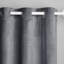 Reede Luxury Crushed Velvet Eyelet Curtains - Fully Lined, Heavy Plush Drapes-135037802-135037820