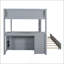Lit superposé double / double avec lit gigogne simple-1222662295