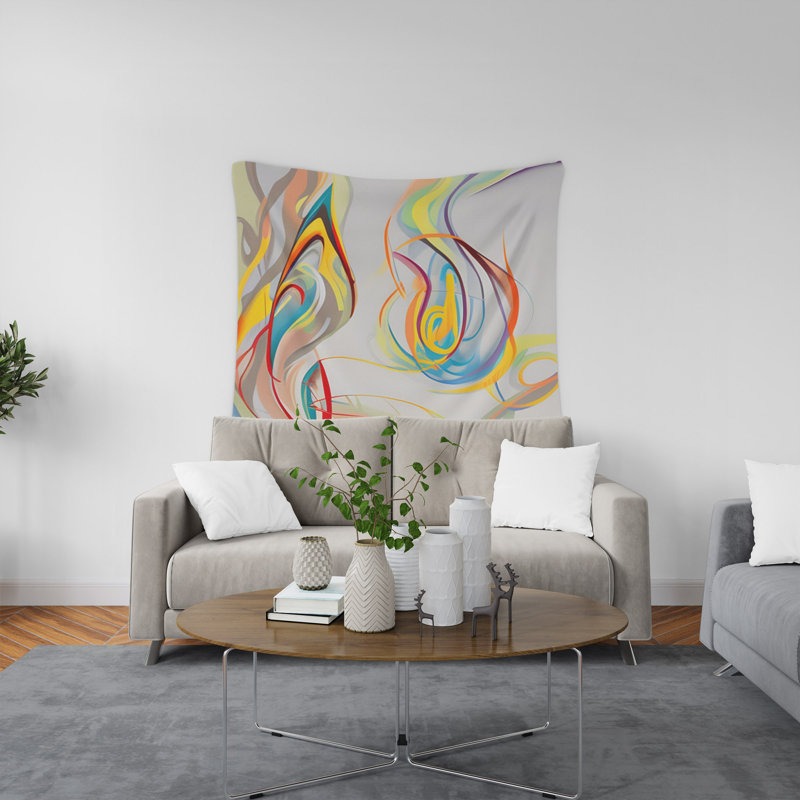 Tapisserie murale, H 88 po x l 104 po