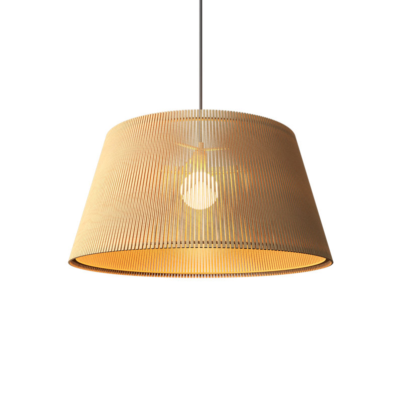 Luminaire suspendu Living, Érable, H 11,81 po x l 23,62 po x P 23,62 po
