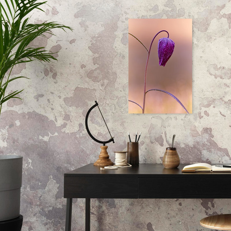 Stuart Williams - Print, 60.96cm H x 40.64cm W, Purple