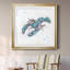 Bulle de homard bleu - peinture encadrée-1358786423-1358786421
