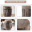 Table d'appoint, table avec grain de bois artificiel, 13 po x 13,5 po x 18 po, pour salon de patio, tabouret décoratif ou support à plante