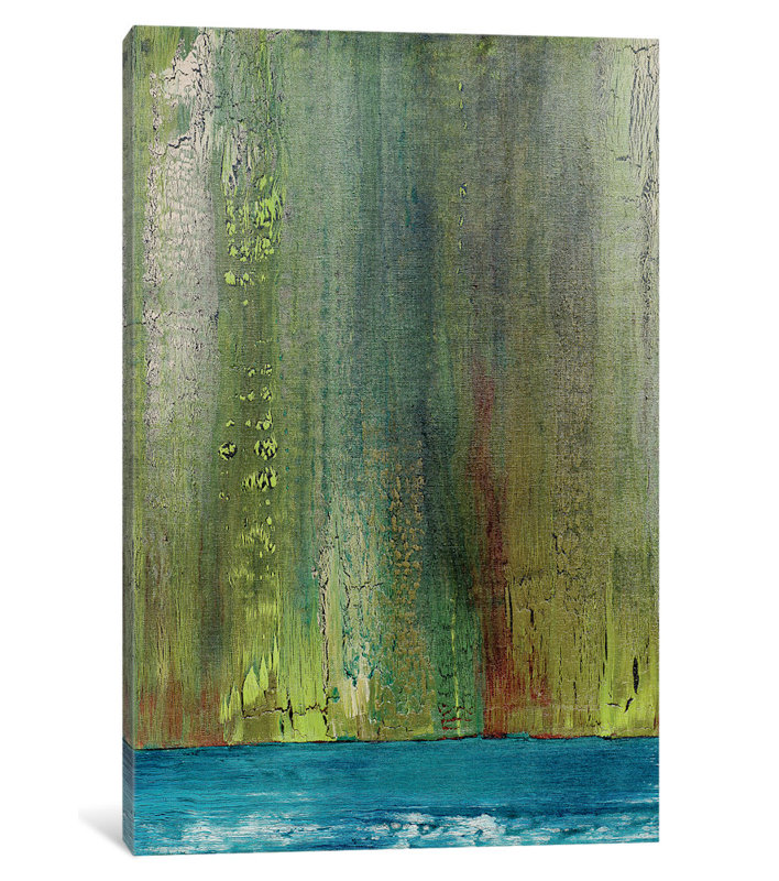 « a river runs through it ii », reproduction d’art sur toile, H 18 po x l 12 po x P 1,5 po