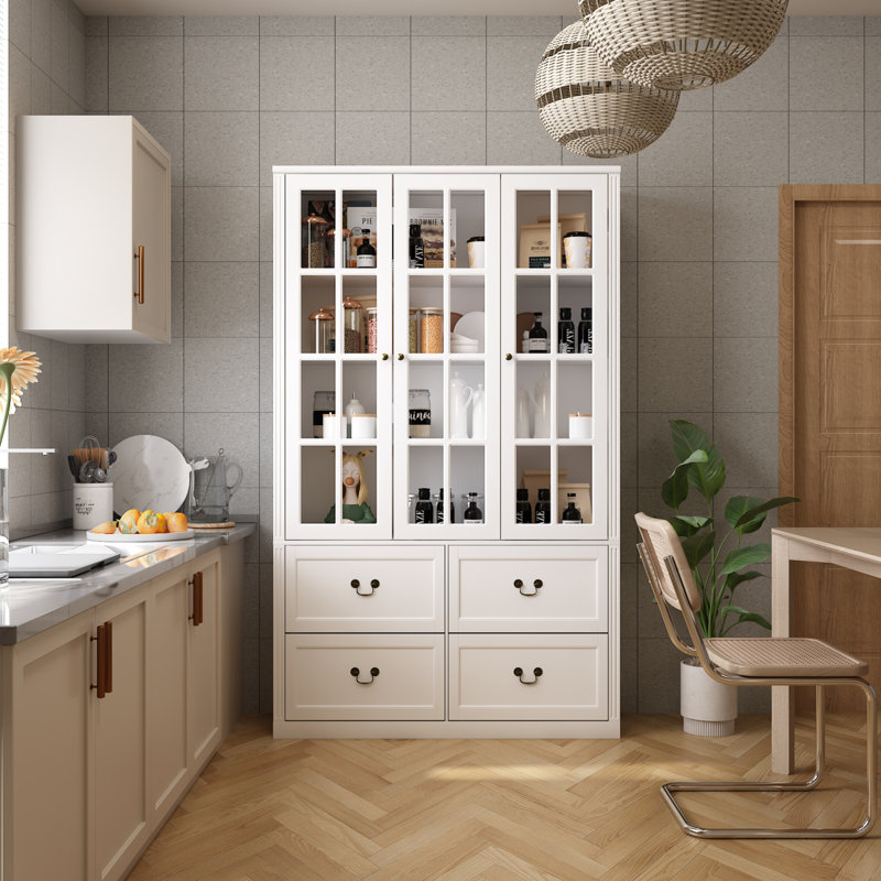 Kiril Dining Cabinet, White