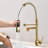 KISRAIS Pull Down Kitchen Faucet