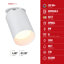Plafonnier cylindrique DEL Vector 2 po avec boîte de jonction, luminaire encastré directionnel en saillie, incliné, 5 CCT sélectionnables de 2700 K à 5000 K, 370 lm, 6 W, IRC 90+, étanche à l'air (norme IC), résistant à l'humidité, blanc-133138212