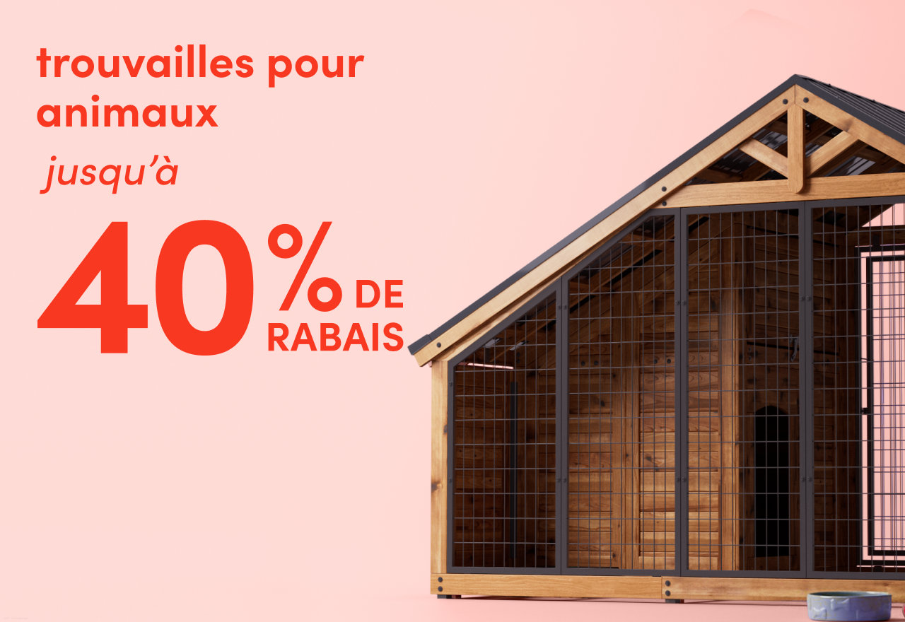 trouvailles pour animaux en solde