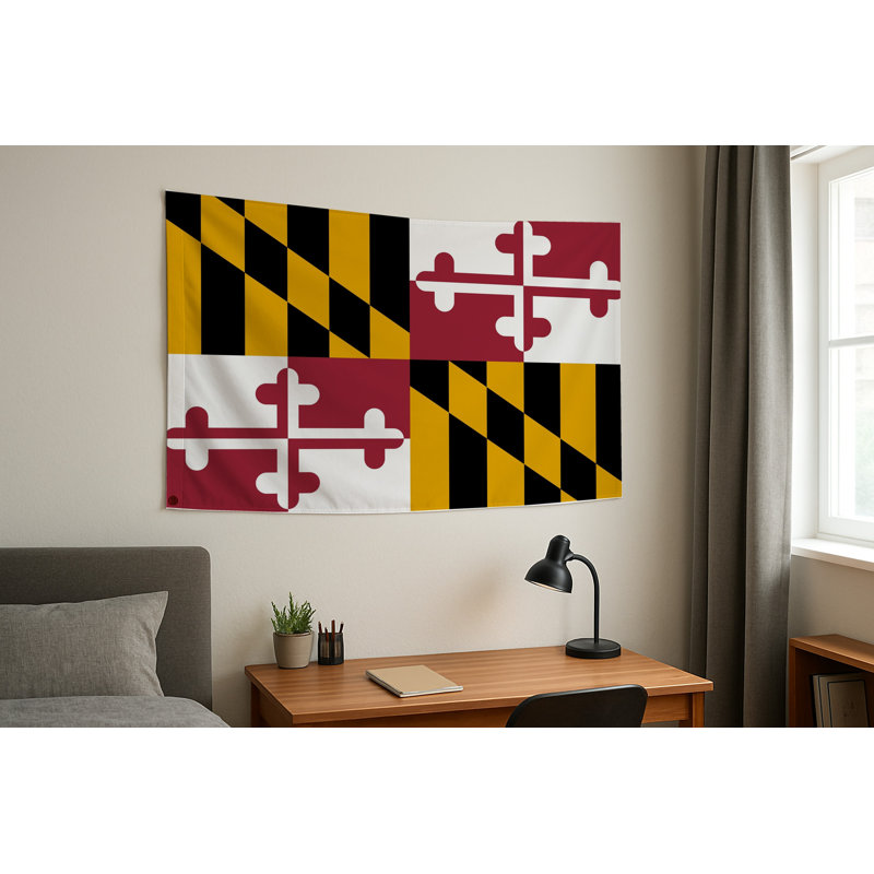 Drapeau de l'État du Maryland — Drapeau