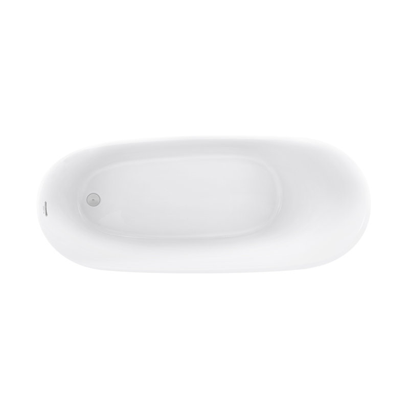 Sublime II Sublime 67" Single Slipper Freestanding Bathtub