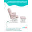 Fauteuil oscillant avec repose-pieds Mason-48202387-48196381