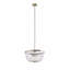 Lustre - configuration perlée à 2 lumières