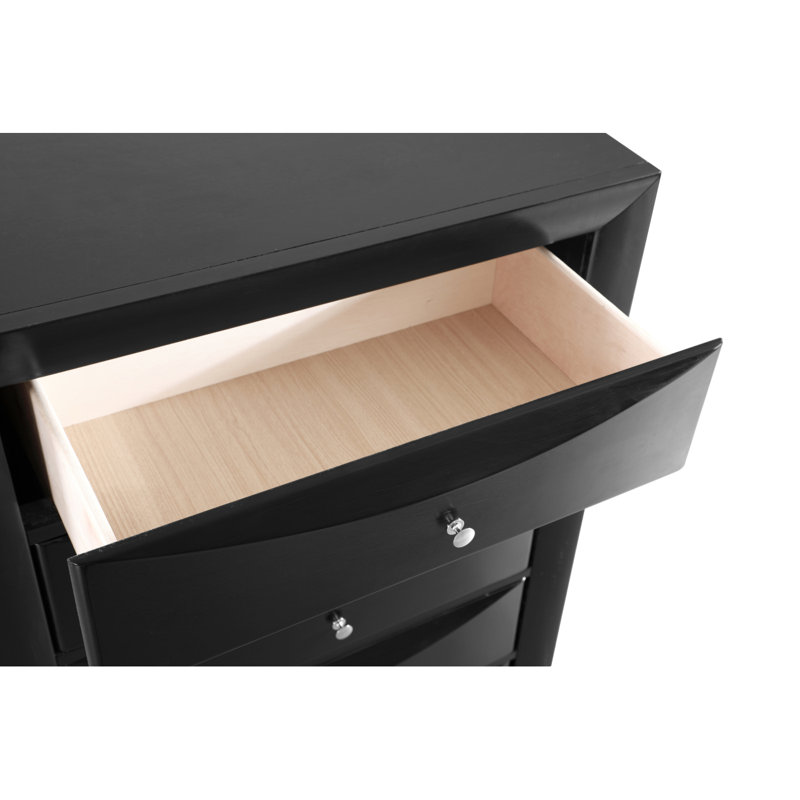 Commode Marilla, Noir, noir, noir, noir