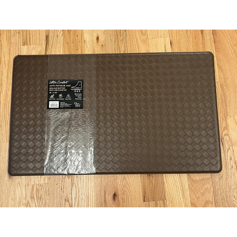 Tapis de bain de couleur unie, 20", 39", Chocolat