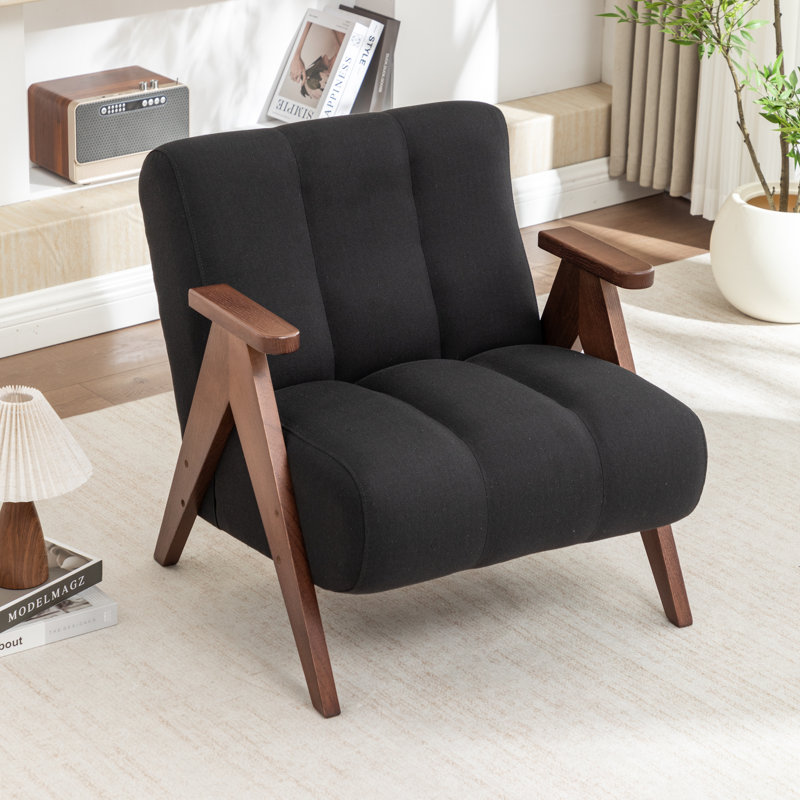 Fauteuil Chenice, Noir