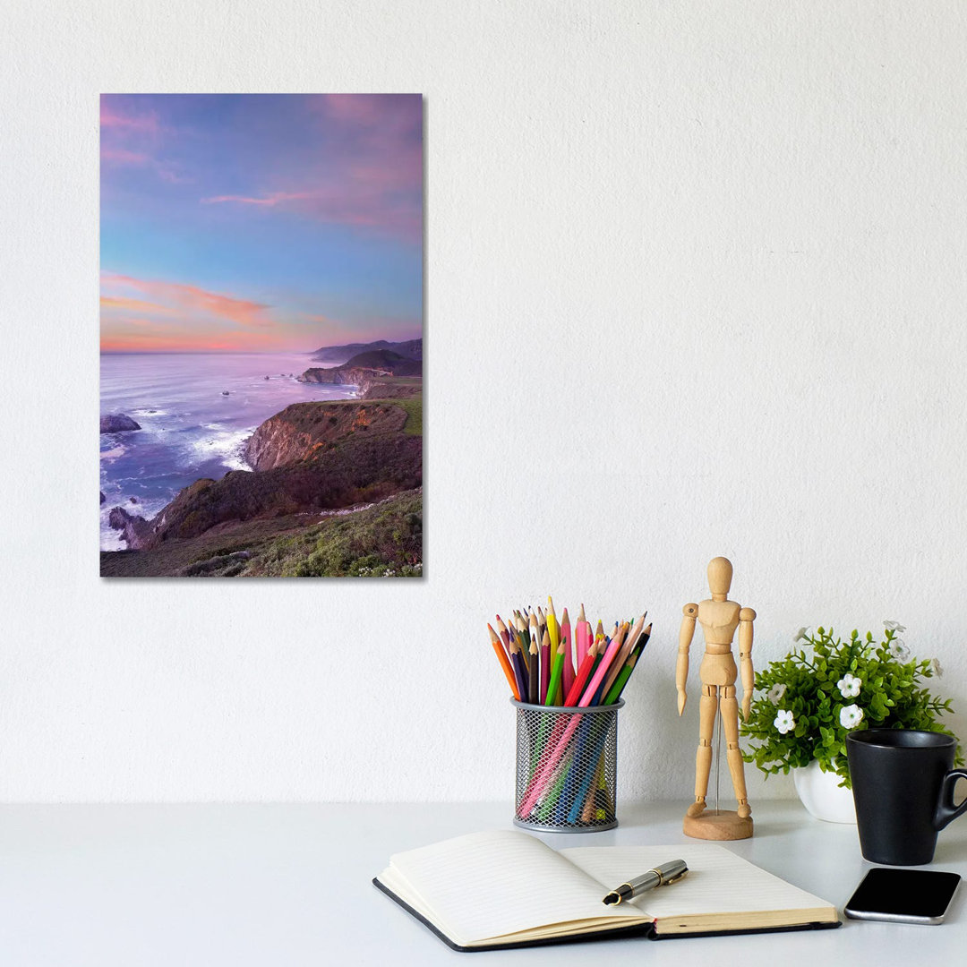 Bixby Bridge, Big Sur, California II by Tim Fitzharris - Wrapped Canvas Print