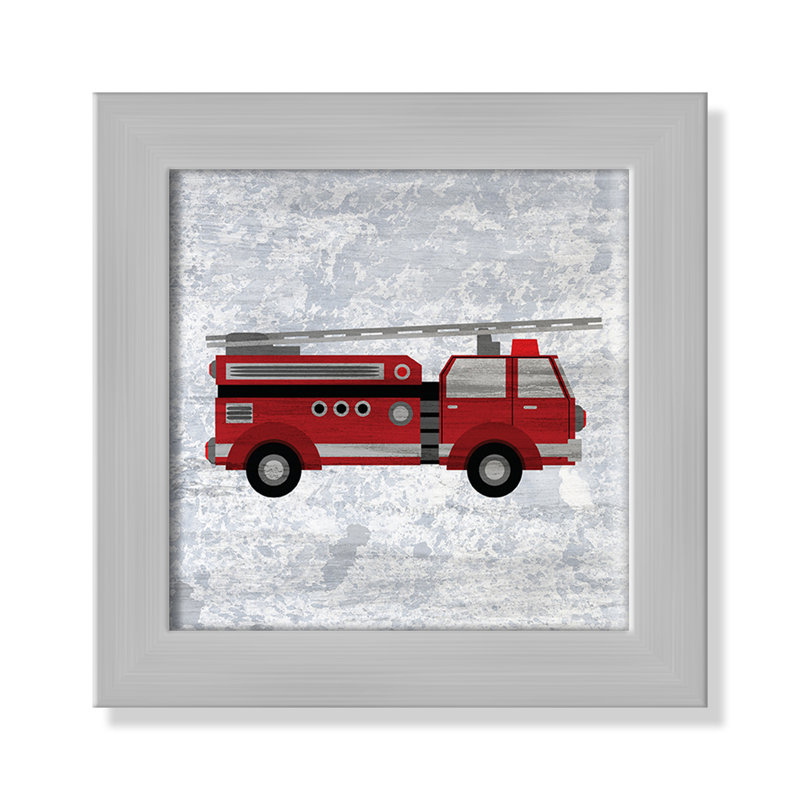 Rouge 1 impression sur papier, H 8 po x l 8 po x P 0,6 po, Encadré plat argent
