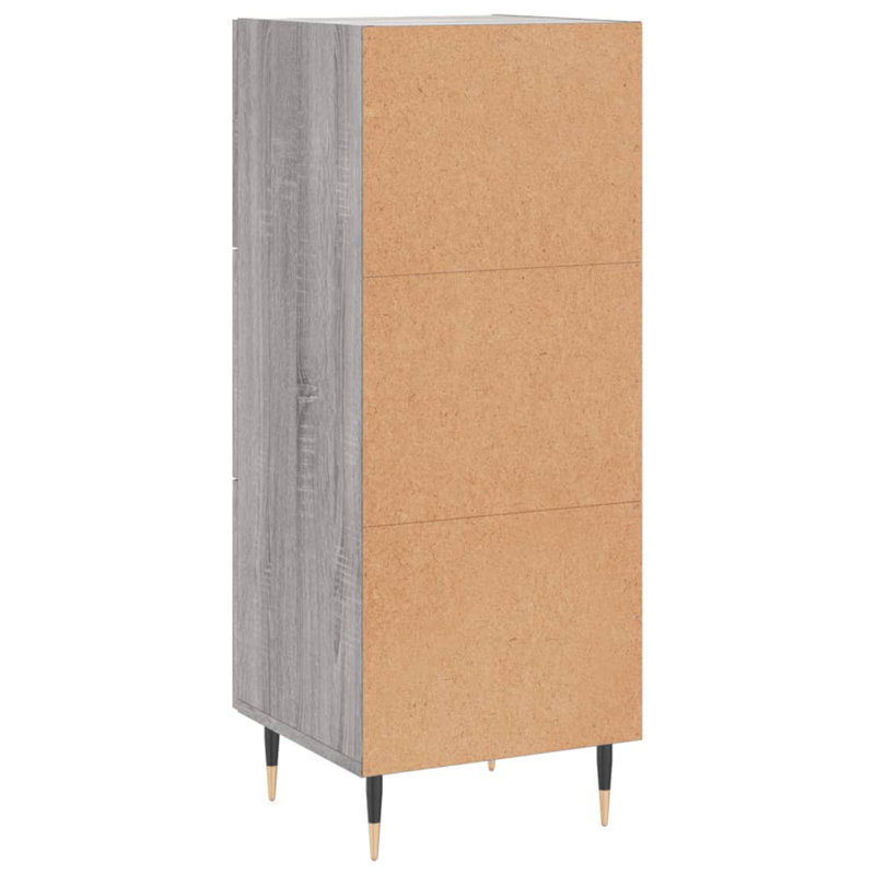 Coplin 3 - Drawer Rectangle Accent Chest, Grey Sonoma