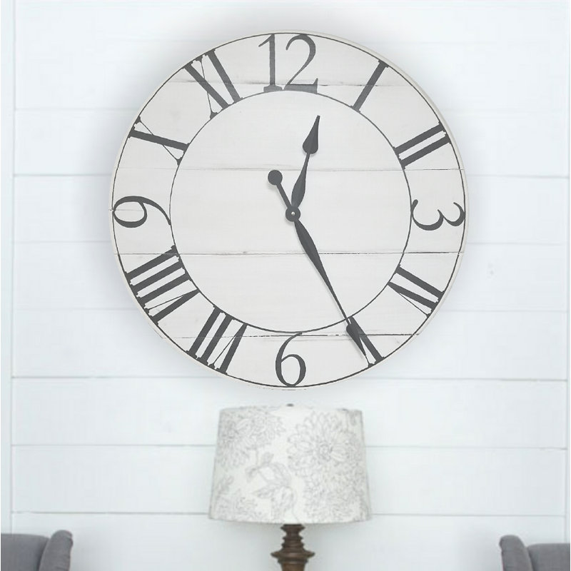 Horloge murale surdimensionnée Debolt, Grand