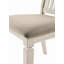 Chaise d'intérieur, deux chaises d'appoint avec siège rembourré et dossier à lattes
