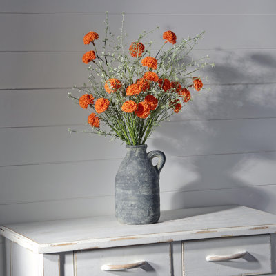 23" Plastic Wild Allium Bush