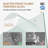 Aluminum Frame Double Sliding Shower Door, Tempered Glass Shower Door With Explosion-Proof Film And Stainless Steel Handles-124898597