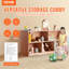 121.9cm W Manufactured Wood Shelving Unit