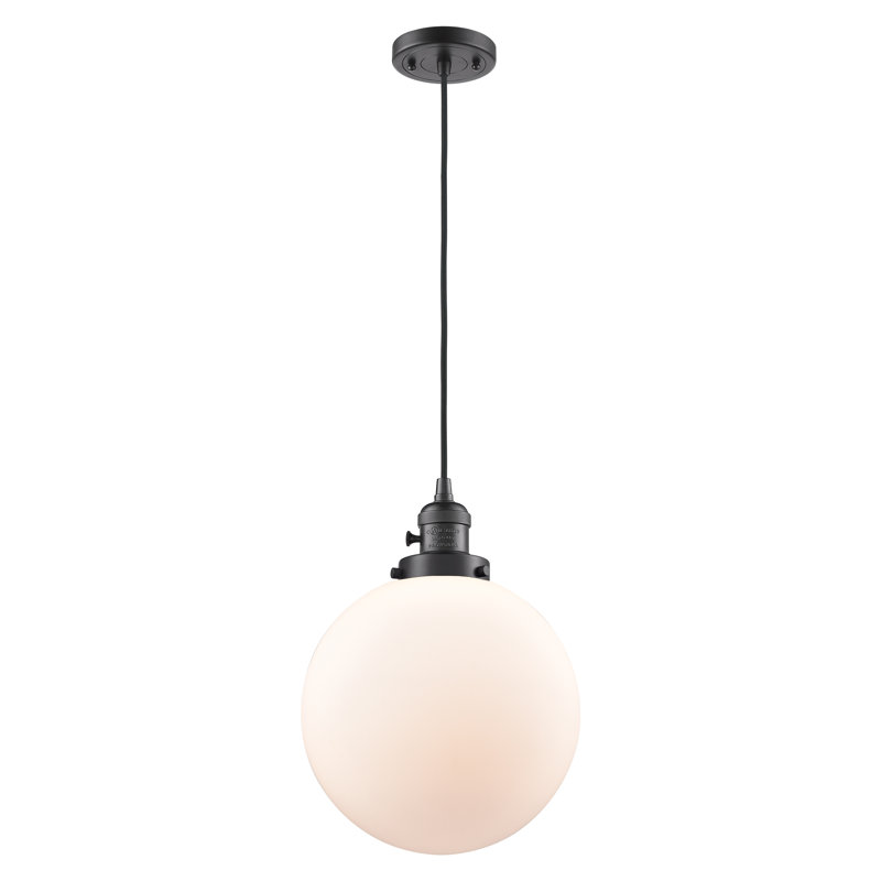 Luminaire suspendu sphère 1 lumière Lorri