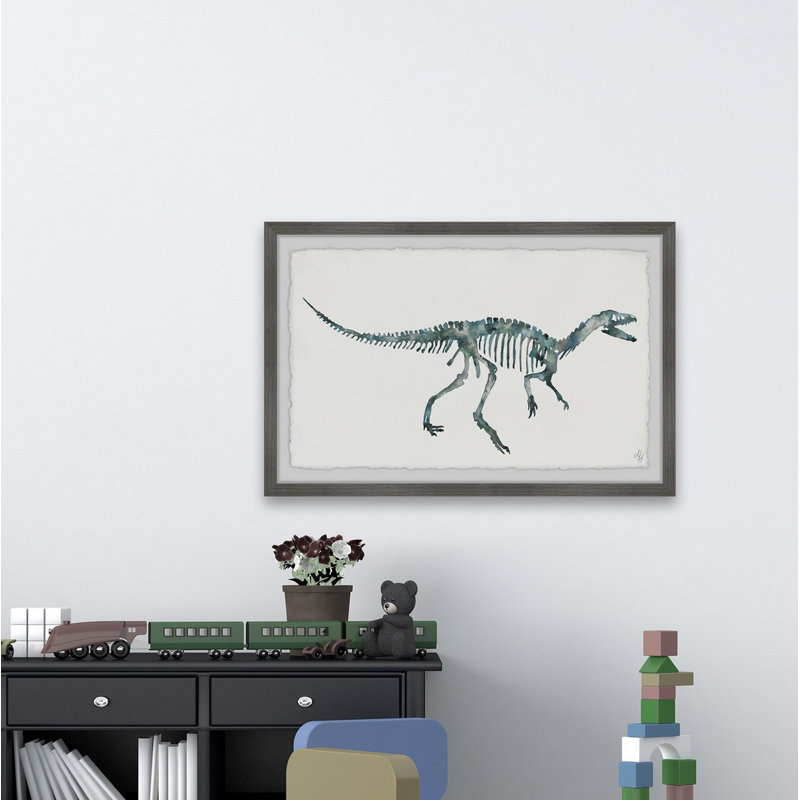 Ravindra «Skeleton», reproduction encadrée, H 16 po x l 24 po x P 1,5 po