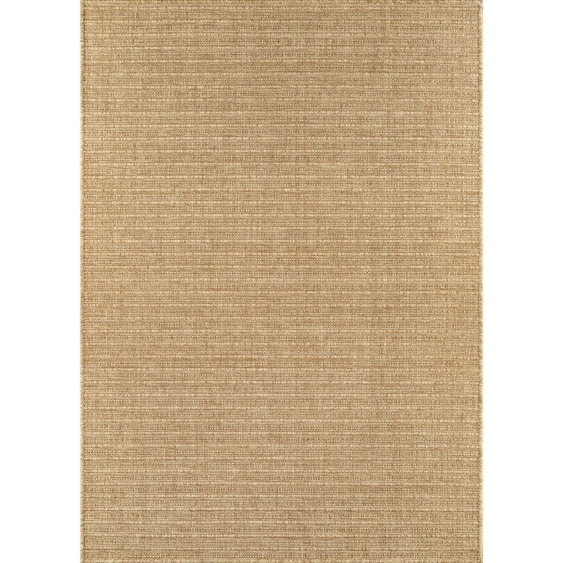 Indoor Outdoor Area Rug, Gold, Rectangle 9' x 12'