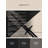 Soft Plush Dupree Katana Sword Modern Geometric Area Rug in Gray – Black Binding-738531060