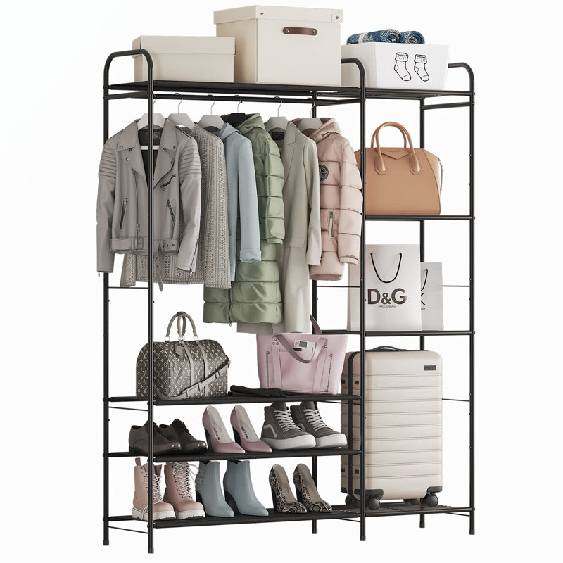 Nette 47.62'' Metal Clothing Rack