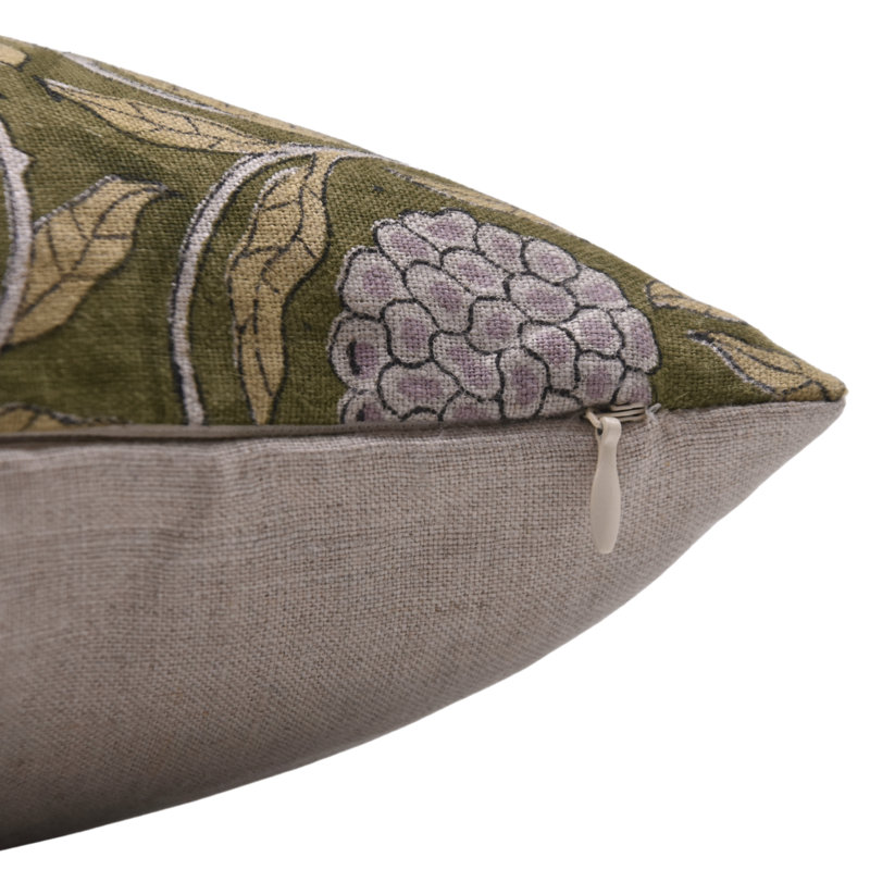 Housse de coussin intérieur / extérieur Floral Linen, H 24 po x l 24 po