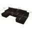 Ensemble de canapé modulaire compressible en forme de U, canapé modulaire de style minimaliste, canapé en tissu velours côtelé pour le salon-1645112497