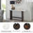 Reylan 47.25'' Glass Top Console Table