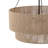 23.6" 6-Light Modern Rope Drum Chandelier-1987355957