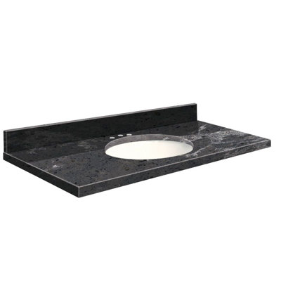 Dessus de salle de bain simple 25 po meuble-lavabo
