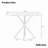 Square Dining Table for 4-6 Person-621598817-621598821