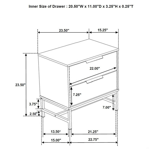 Dimensions du produit