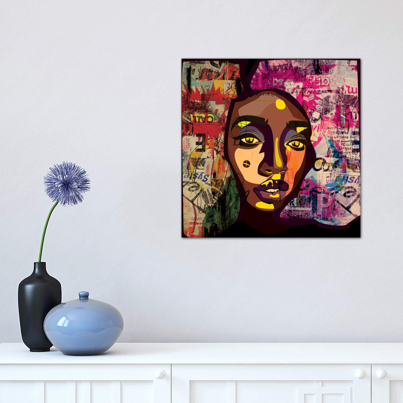 Marnue V 1 Piece Wall Art on Canvas, 66.04 cm H x 66.04 cm W x 1.91 cm D, Wrapped Canvas