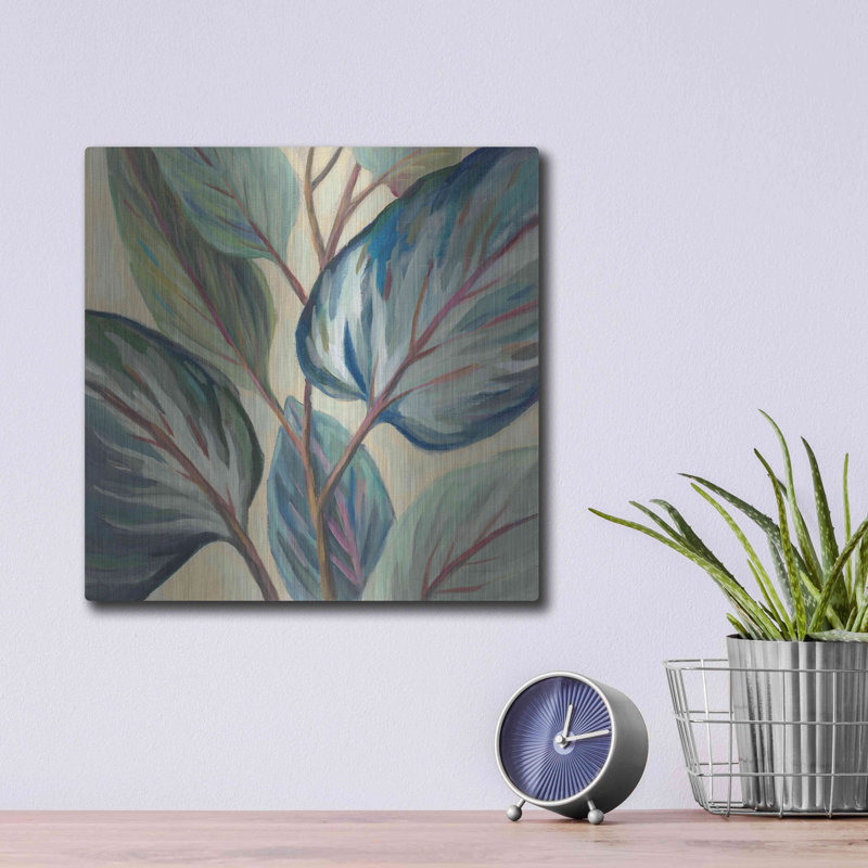 "Greenhouse Leaves" par Silvia Vassileva, H 12 po x l 12 po