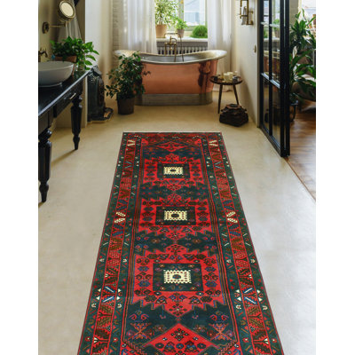Khylar Distressed Barric Red Runner