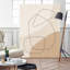 «Graphic Shapes A Lines Affiche» par Elena