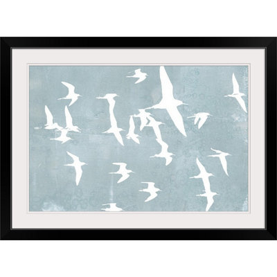 «Silhouettes in Flight II» par Jennifer Goldberger - impression d'art graphique
