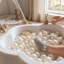 Jouet d'intérieur en velours KIDKII, 200 boules, crème-135509619