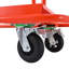 Chariot de tôle et de panneau pour cloison sèche robuste, capacité de charge de 3000 lb, chariot de service pour panneau